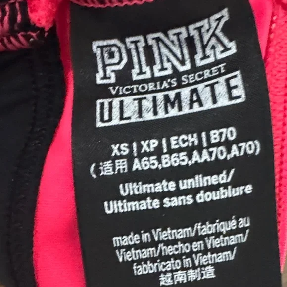 ✨3/$25✨ Pink Victoria’s Secret Women's Strappy Bralette - XS - Picture 6 of 6